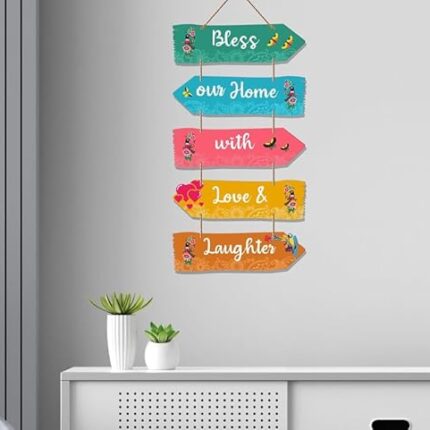 UniHouse Wall Art MDF Wooden Hanging for Living Room | Bedroom | Home Decor | Office | Gift | Quotes Items House Decoration, Decorative Hanging Items for Gifting Wall Decor...