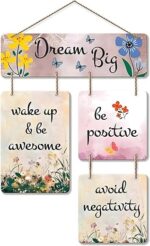 UniHouse Wall Art MDF Wooden Hanging for Living Room | Bedroom | Home Decor | Office | Gift | Quotes Items House Decoration, Decorative Hanging Items for Gifting Wall Decor...