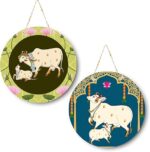 UniHouse Wall Art MDF Wooden Set of 2 Hanging for Living Room | Bedroom | Home Decor | Office | Gift | Quotes Items House Decoration, Decorative Hanging Items for Gifting Wall...
