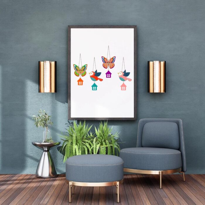 UniHouse Wall Art MDF Wooden Hanging for Living Room | Bedroom | Home Decor | Office | Gift | Quotes Items House Decoration, Decorative Hanging Items for Gifting Wall Decor...