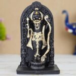 tiny shiny Ram Lala Idol Murti Statue | Ayodha's Shree Ram Lala Statue/Home Decor/Decorative Items for Living Room/Office/Show Piece(Black&Gold), Resin, Religious